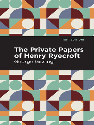 cover image of The Private Papers of Henry Ryecroft